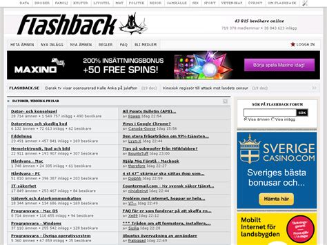 flashback forum yttrandefrihet på riktigt.